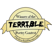 Terrible Poetry Contest Award
